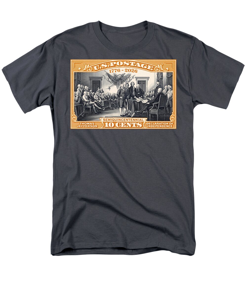 Declaration of Independence 10c - Men's T-Shirt  (Regular Fit)