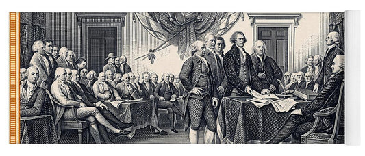 Declaration of Independence 10c - Yoga Mat