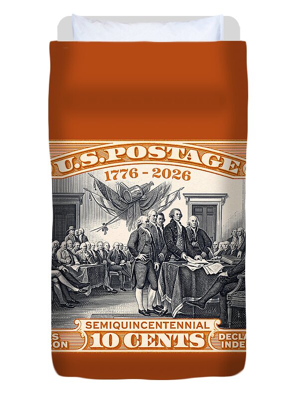 Declaration of Independence 10c - Duvet Cover