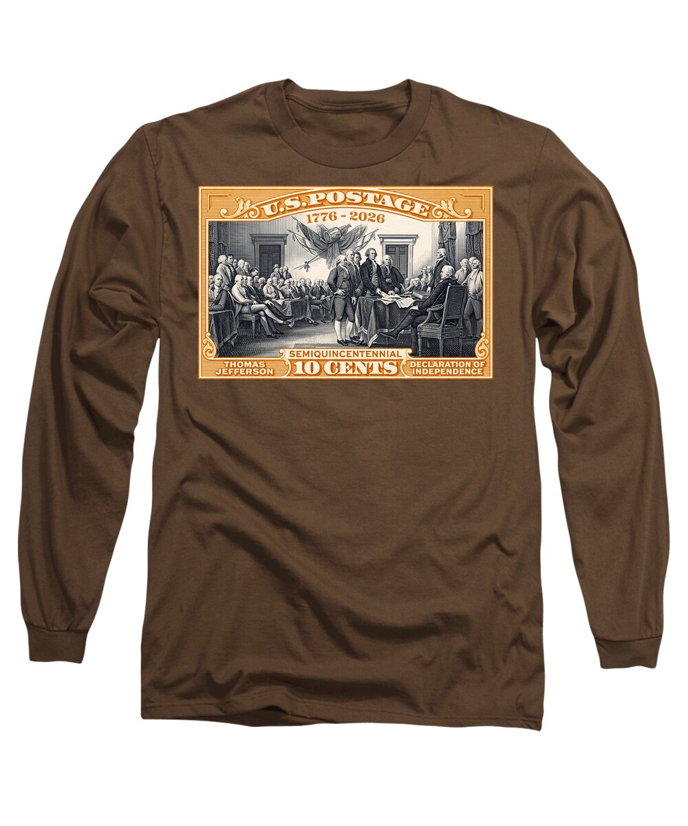 Declaration of Independence 10c - Long Sleeve T-Shirt