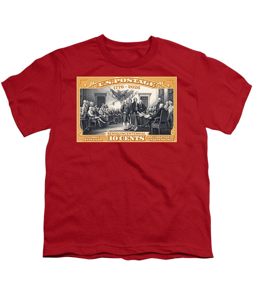 Declaration of Independence 10c - Youth T-Shirt