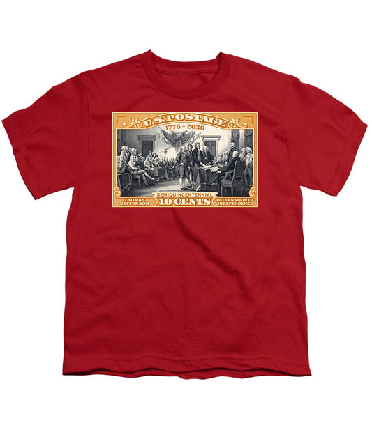 Declaration of Independence 10c - Youth T-Shirt