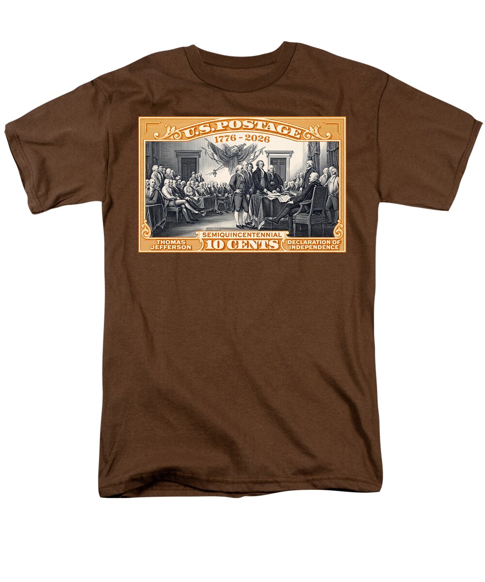 Declaration of Independence 10c - Men's T-Shirt  (Regular Fit)