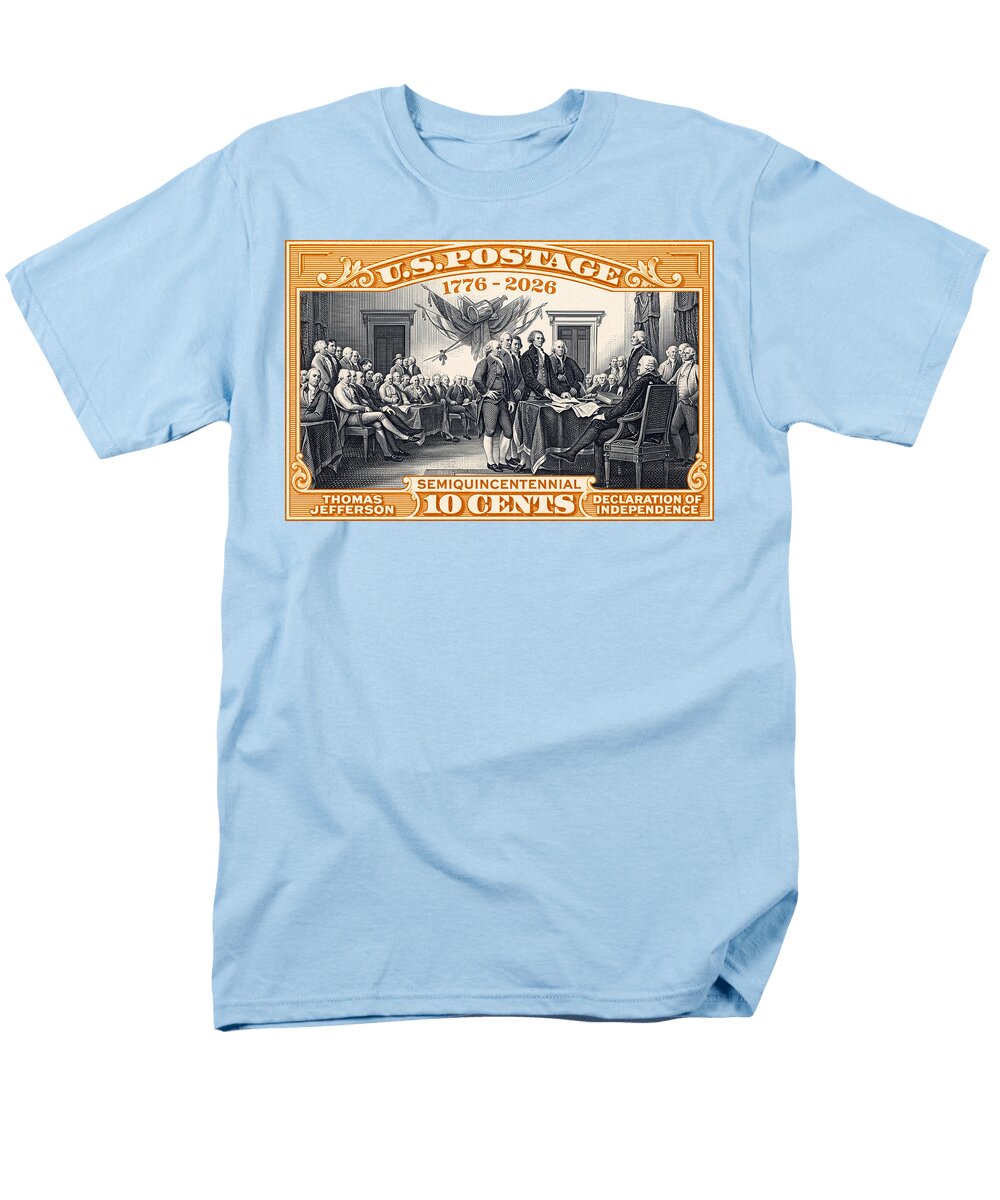 Declaration of Independence 10c - Men's T-Shirt  (Regular Fit)