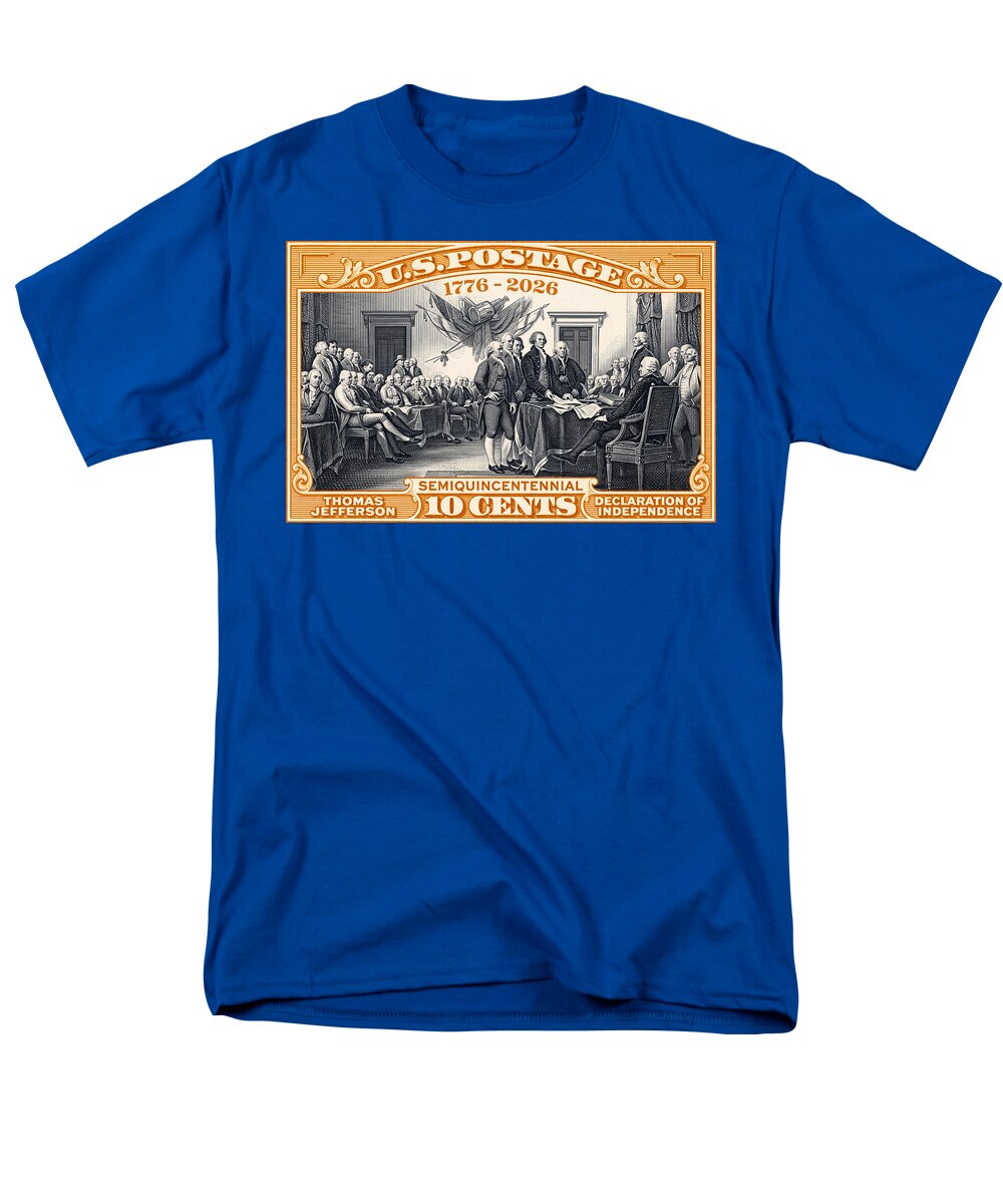Declaration of Independence 10c - Men's T-Shirt  (Regular Fit)