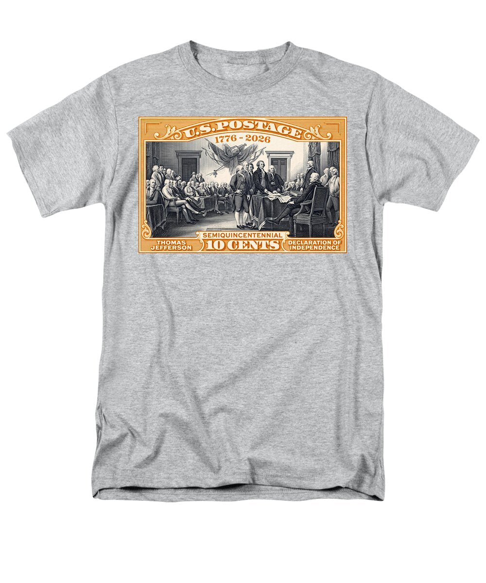 Declaration of Independence 10c - Men's T-Shirt  (Regular Fit)