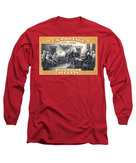 Declaration of Independence 10c - Long Sleeve T-Shirt