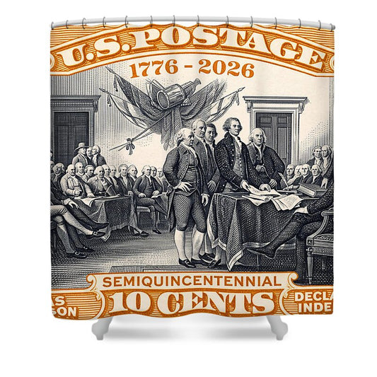 Declaration of Independence 10c - Shower Curtain