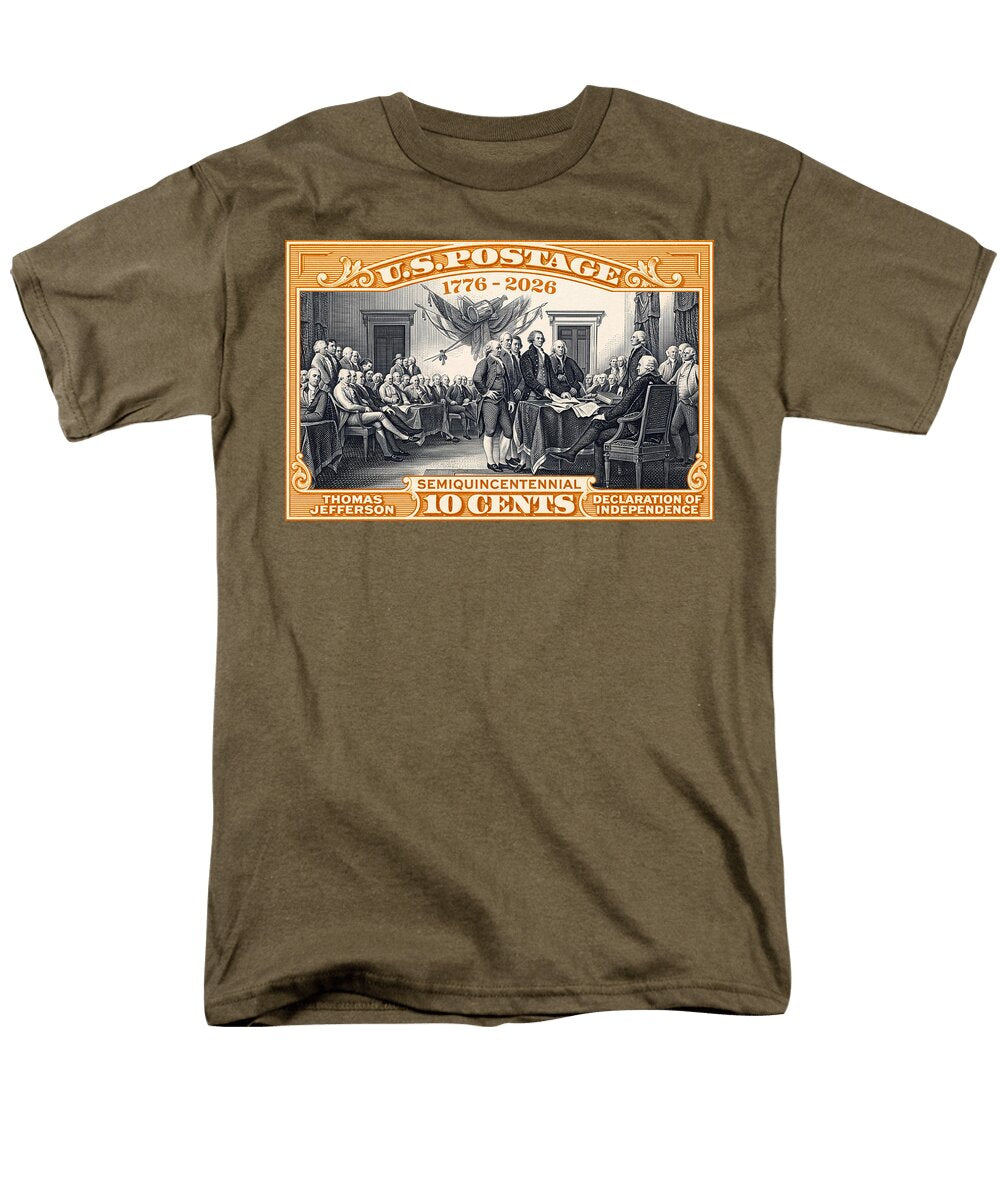 Declaration of Independence 10c - Men's T-Shirt  (Regular Fit)