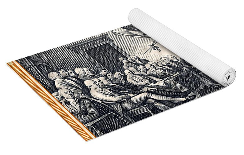 Declaration of Independence 10c - Yoga Mat