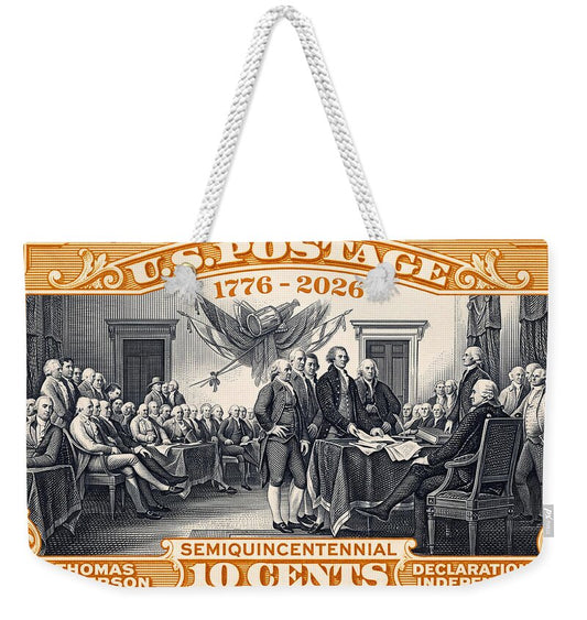 Declaration of Independence 10c - Weekender Tote Bag