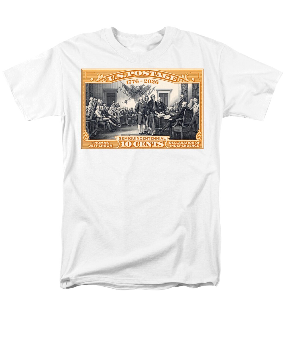 Declaration of Independence 10c - Men's T-Shirt  (Regular Fit)