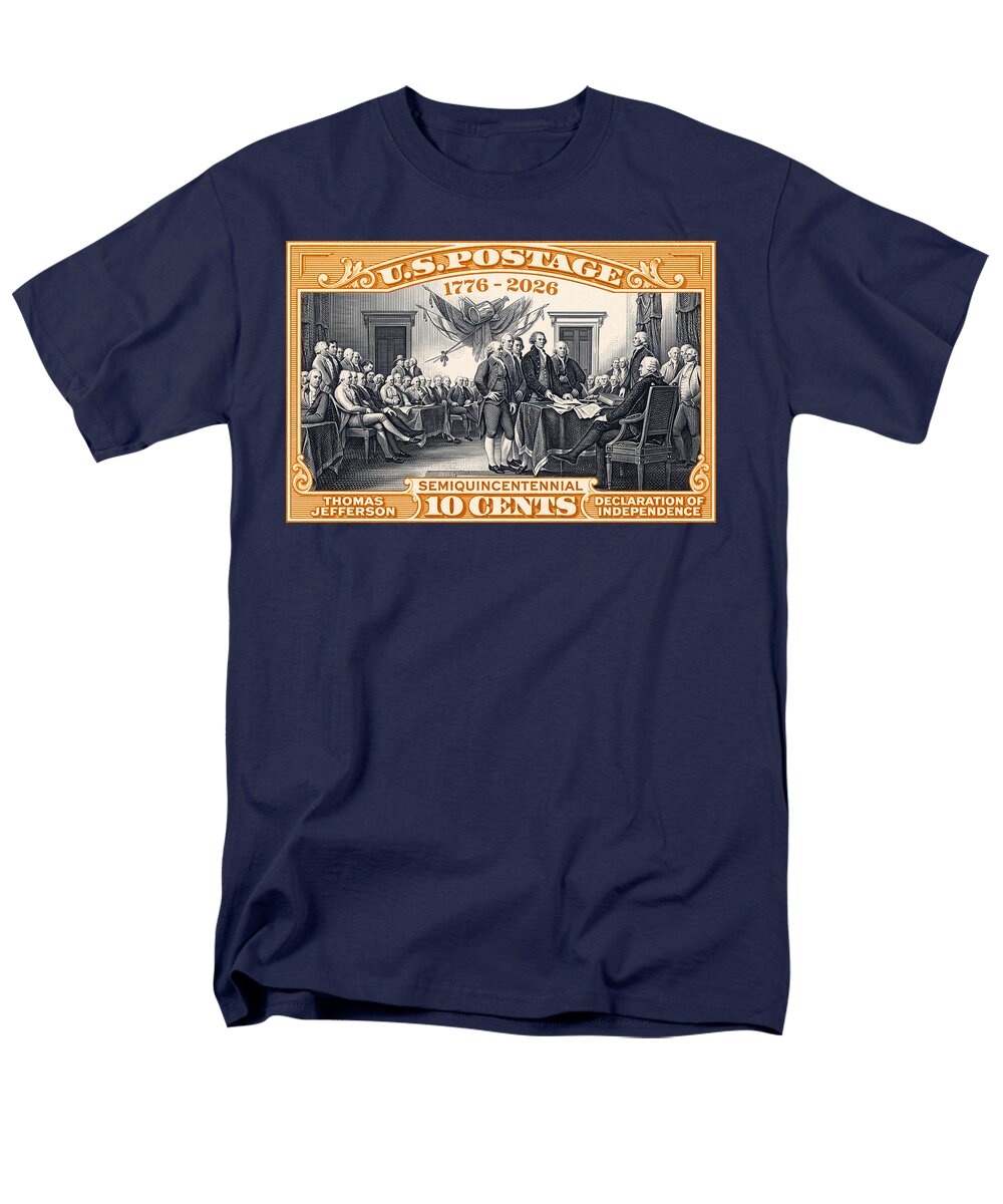 Declaration of Independence 10c - Men's T-Shirt  (Regular Fit)