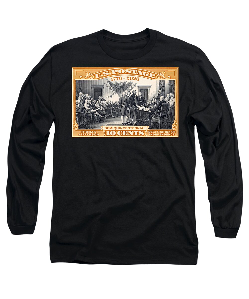Declaration of Independence 10c - Long Sleeve T-Shirt