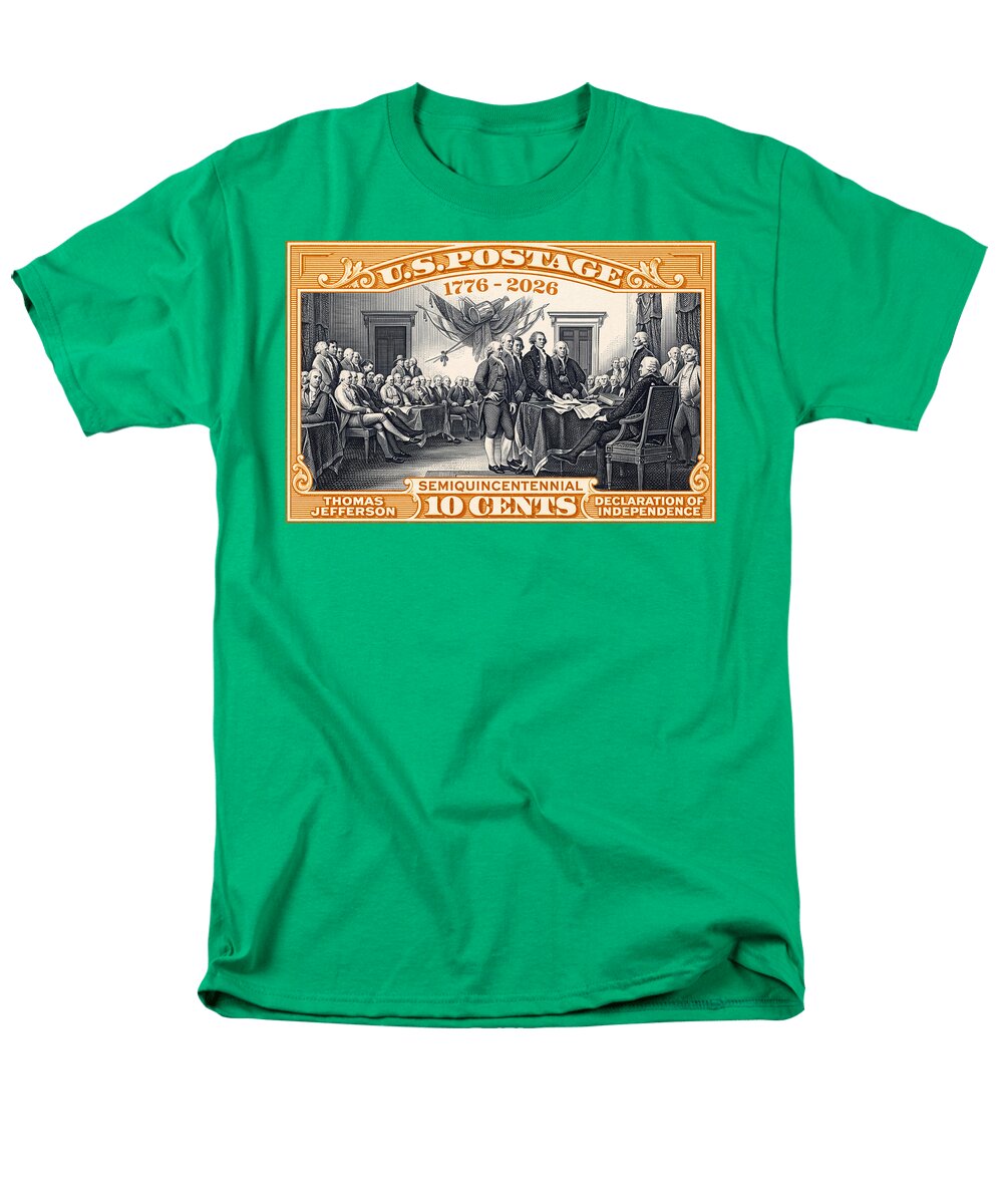 Declaration of Independence 10c - Men's T-Shirt  (Regular Fit)