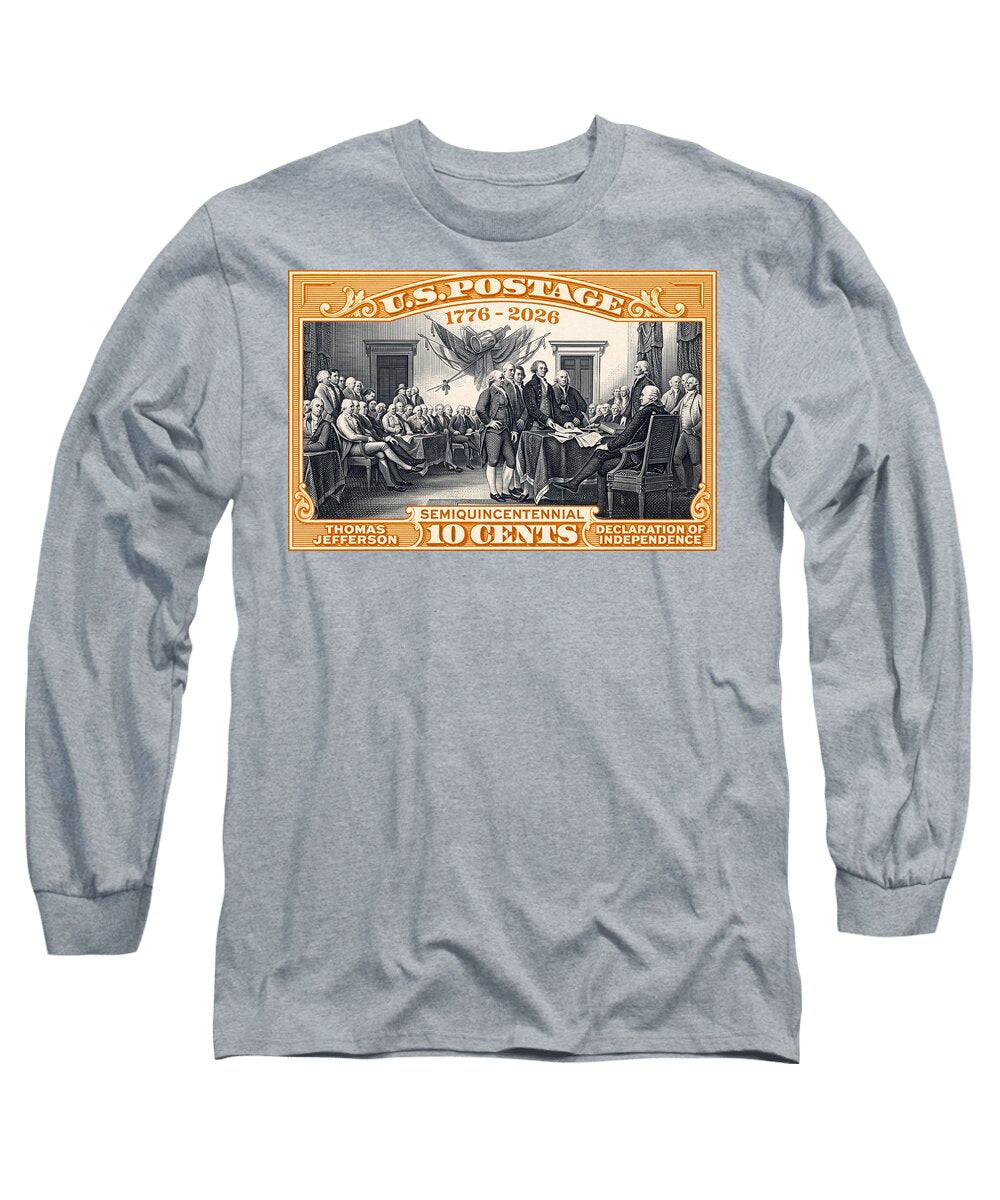 Declaration of Independence 10c - Long Sleeve T-Shirt