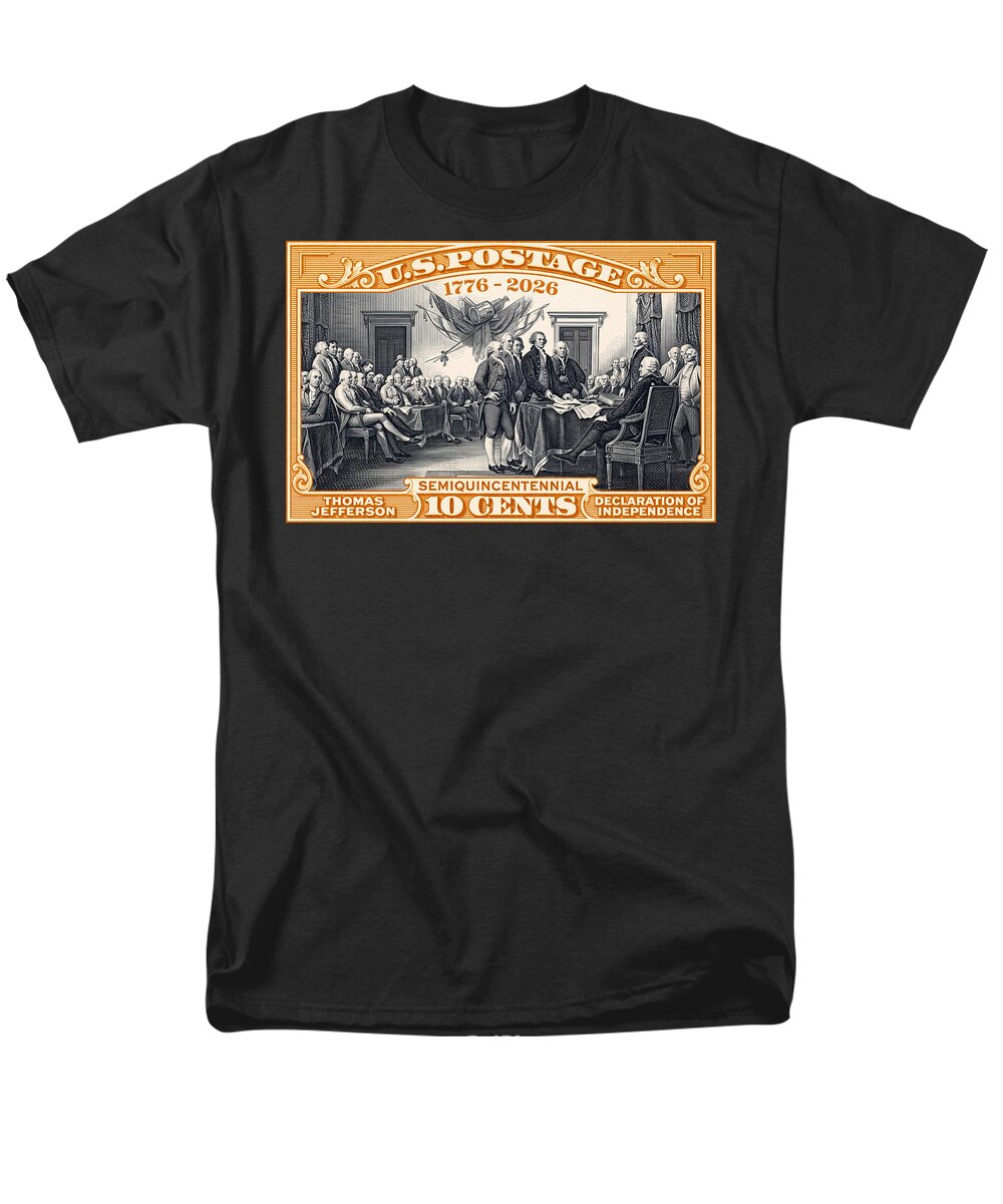 Declaration of Independence 10c - Men's T-Shirt  (Regular Fit)