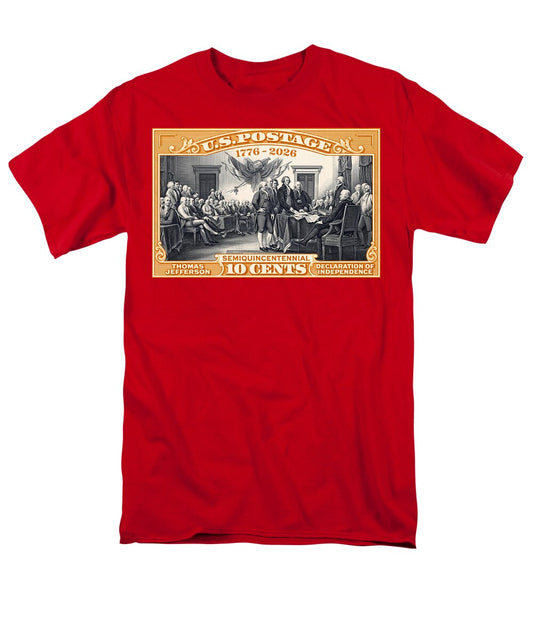 Declaration of Independence 10c - Men's T-Shirt  (Regular Fit)