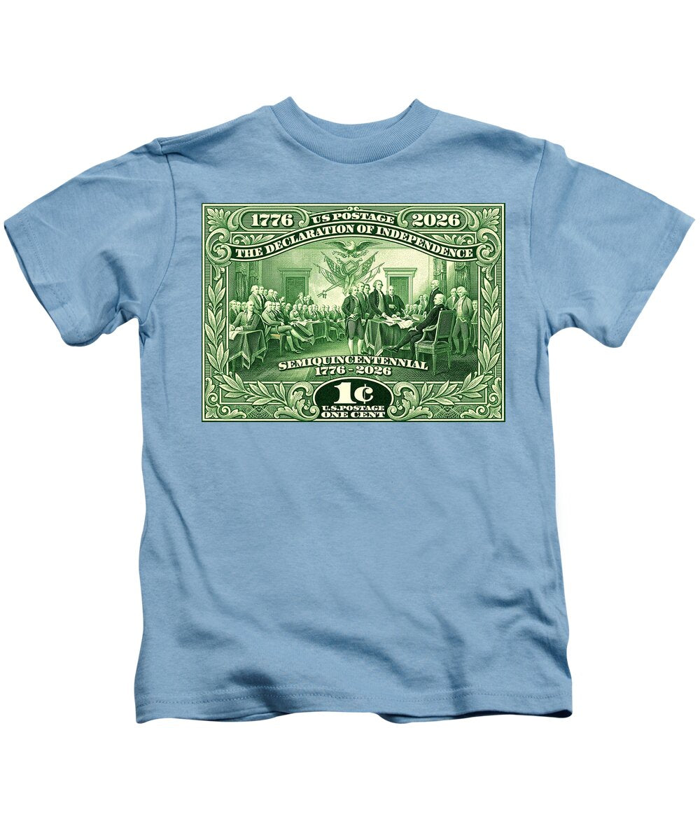 Declaration of Independence 1c - Kids T-Shirt