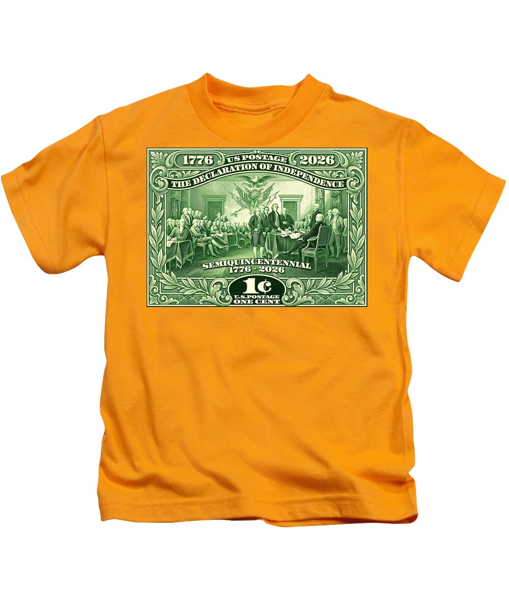 Declaration of Independence 1c - Kids T-Shirt