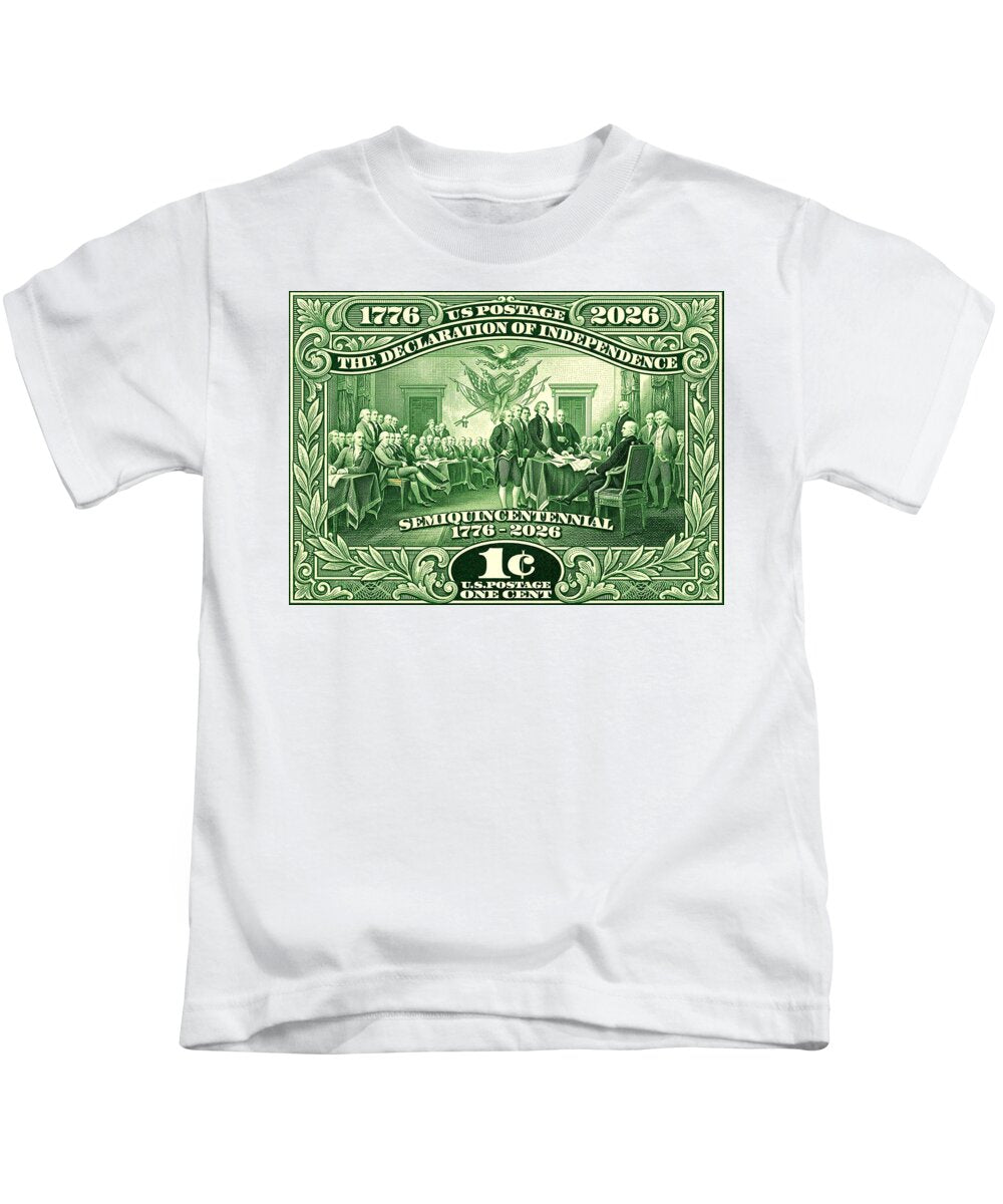 Declaration of Independence 1c - Kids T-Shirt