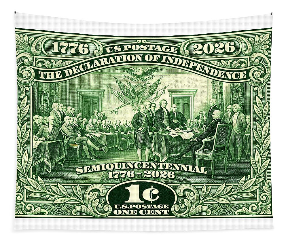 Declaration of Independence 1c - Tapestry