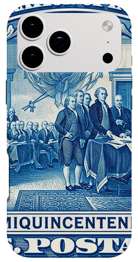 Declaration of Independence Postage 5c - Phone Case