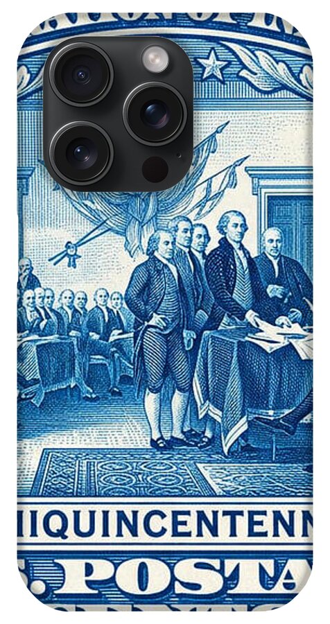 Declaration of Independence Postage 5c - Phone Case