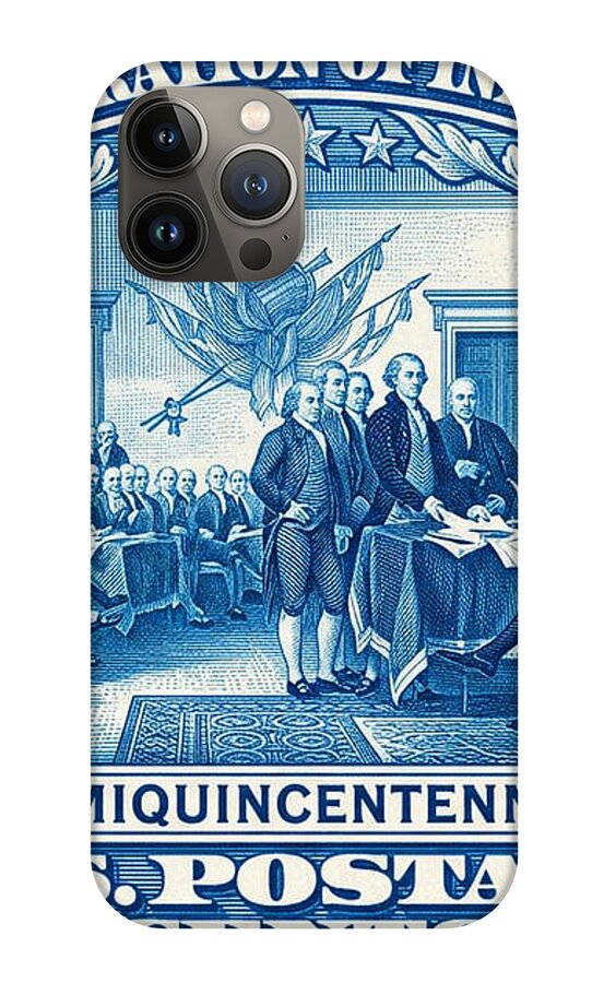 Declaration of Independence Postage 5c - Phone Case