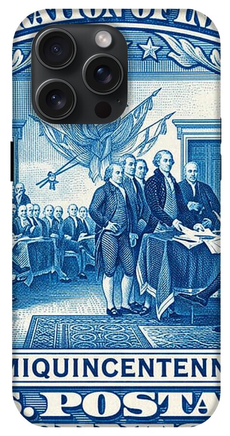Declaration of Independence Postage 5c - Phone Case