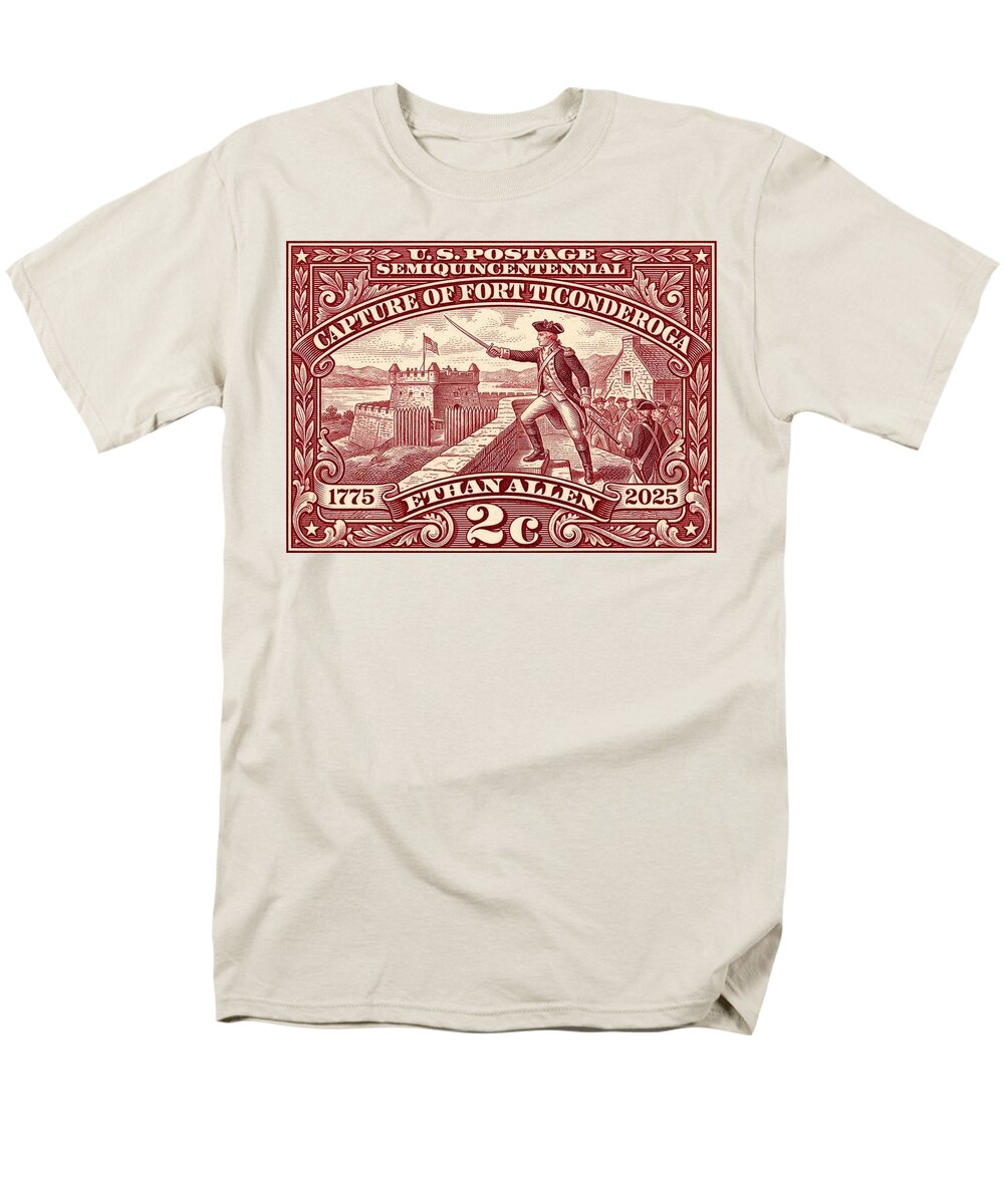 Ethan Allen 2c - Men's T-Shirt  (Regular Fit)