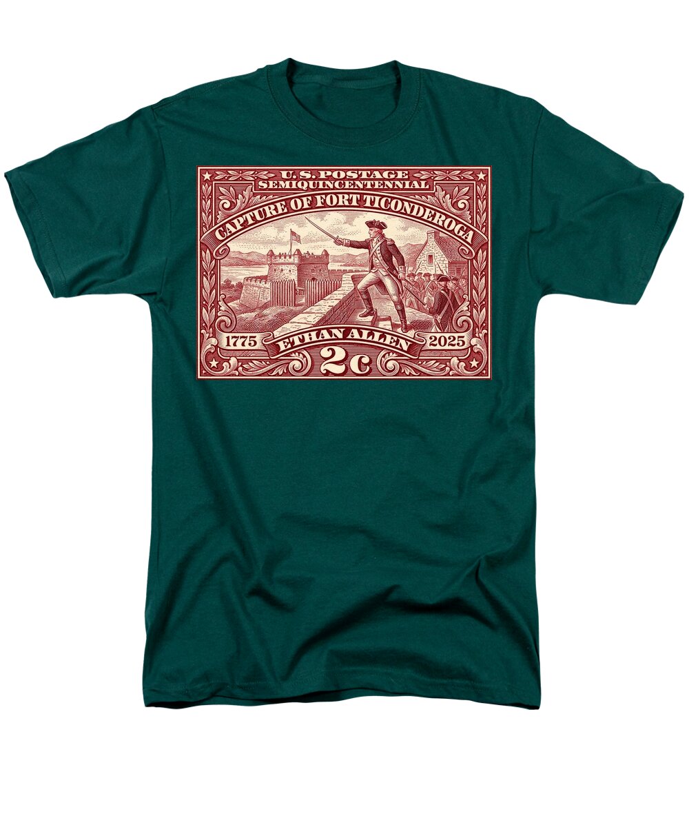 Ethan Allen 2c - Men's T-Shirt  (Regular Fit)