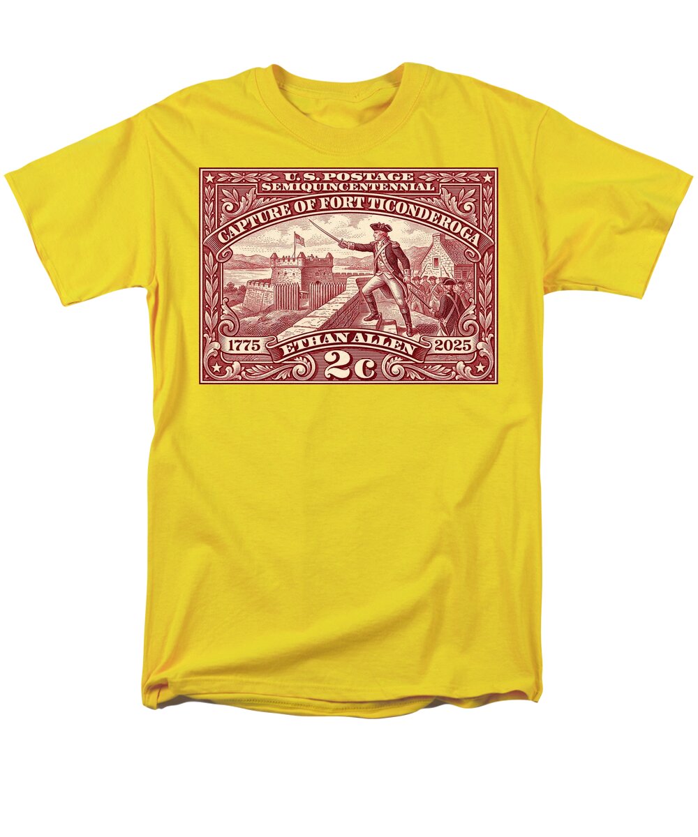 Ethan Allen 2c - Men's T-Shirt  (Regular Fit)