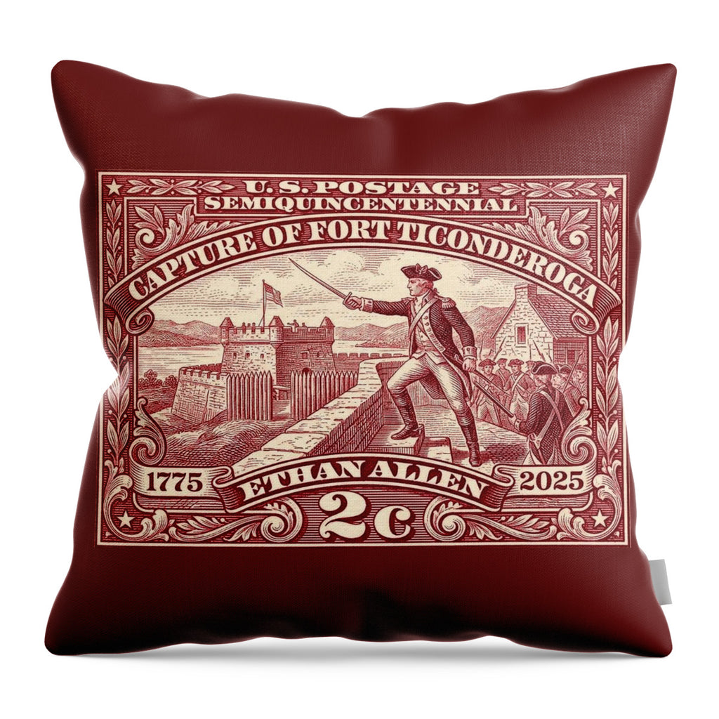 Ethan Allen 2c - Throw Pillow