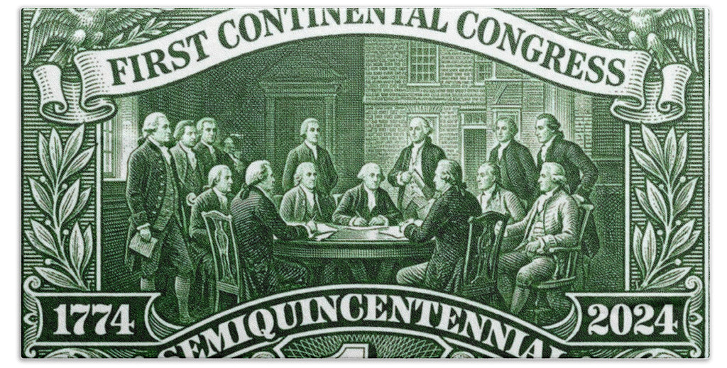First Continental Congress 1c - Bath Towel