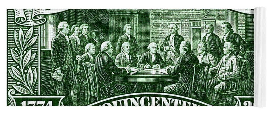 First Continental Congress 1c - Yoga Mat