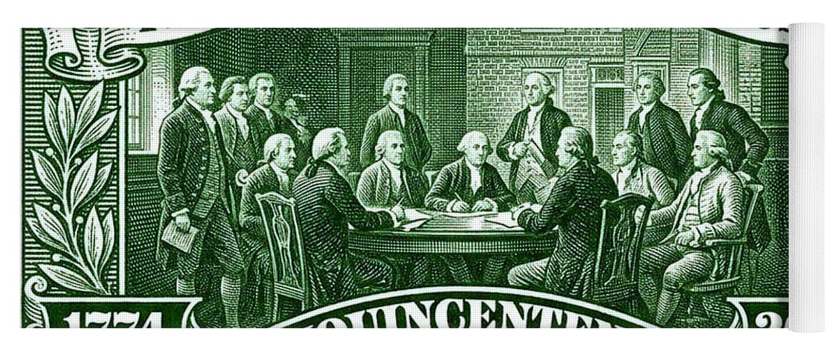First Continental Congress 1c - Yoga Mat