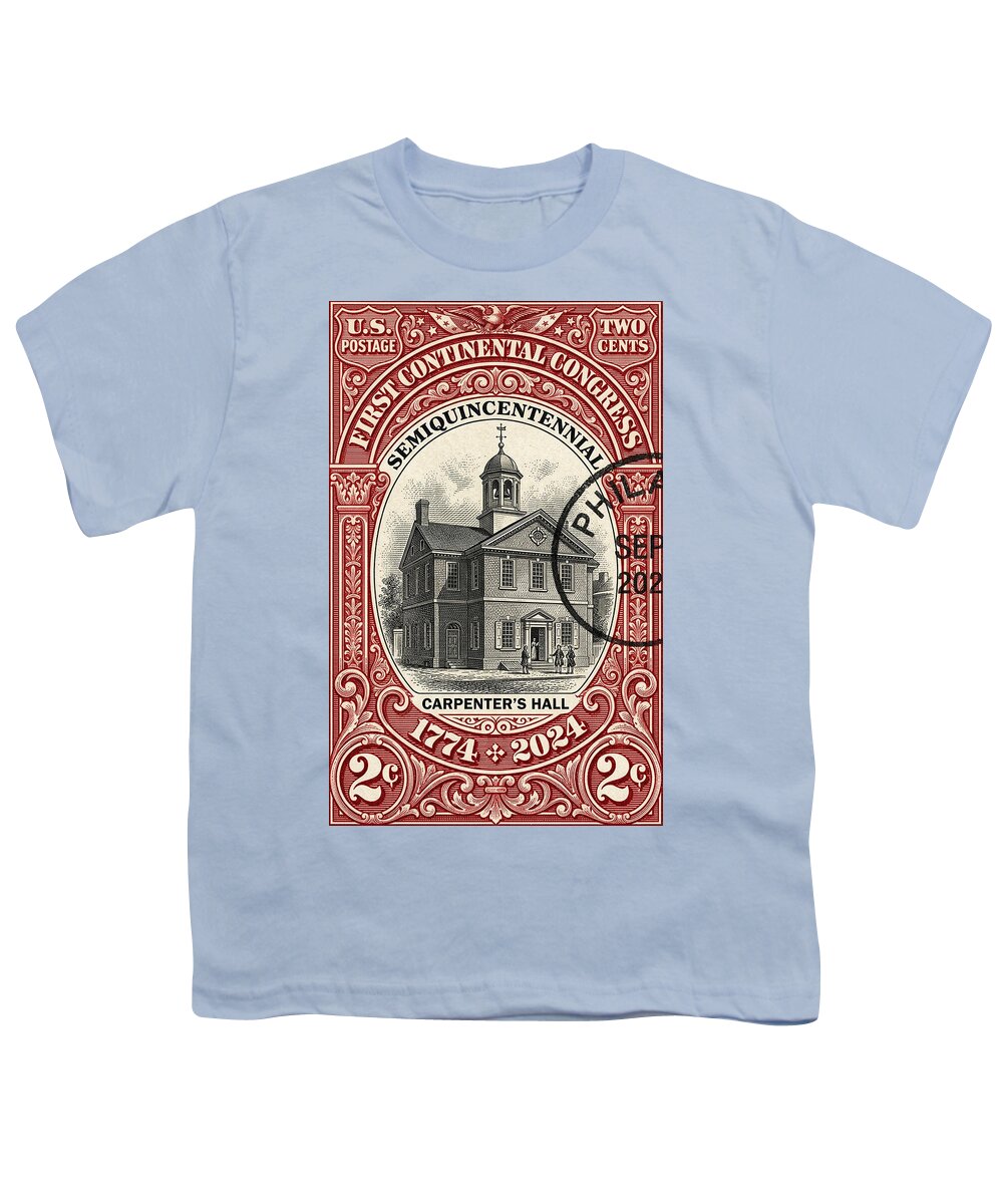 First Continental Congress 2c - Youth T-Shirt