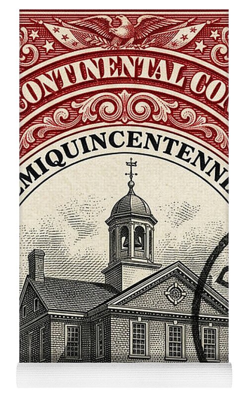 First Continental Congress 2c - Yoga Mat