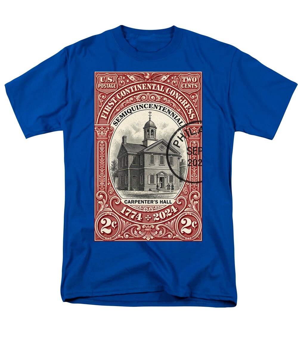 First Continental Congress 2c - Men's T-Shirt  (Regular Fit)