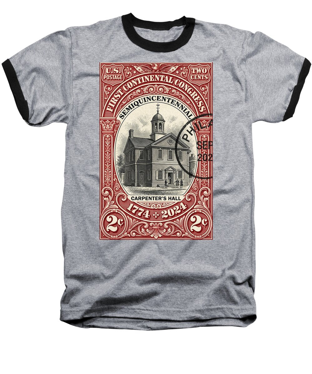 First Continental Congress 2c - Baseball T-Shirt