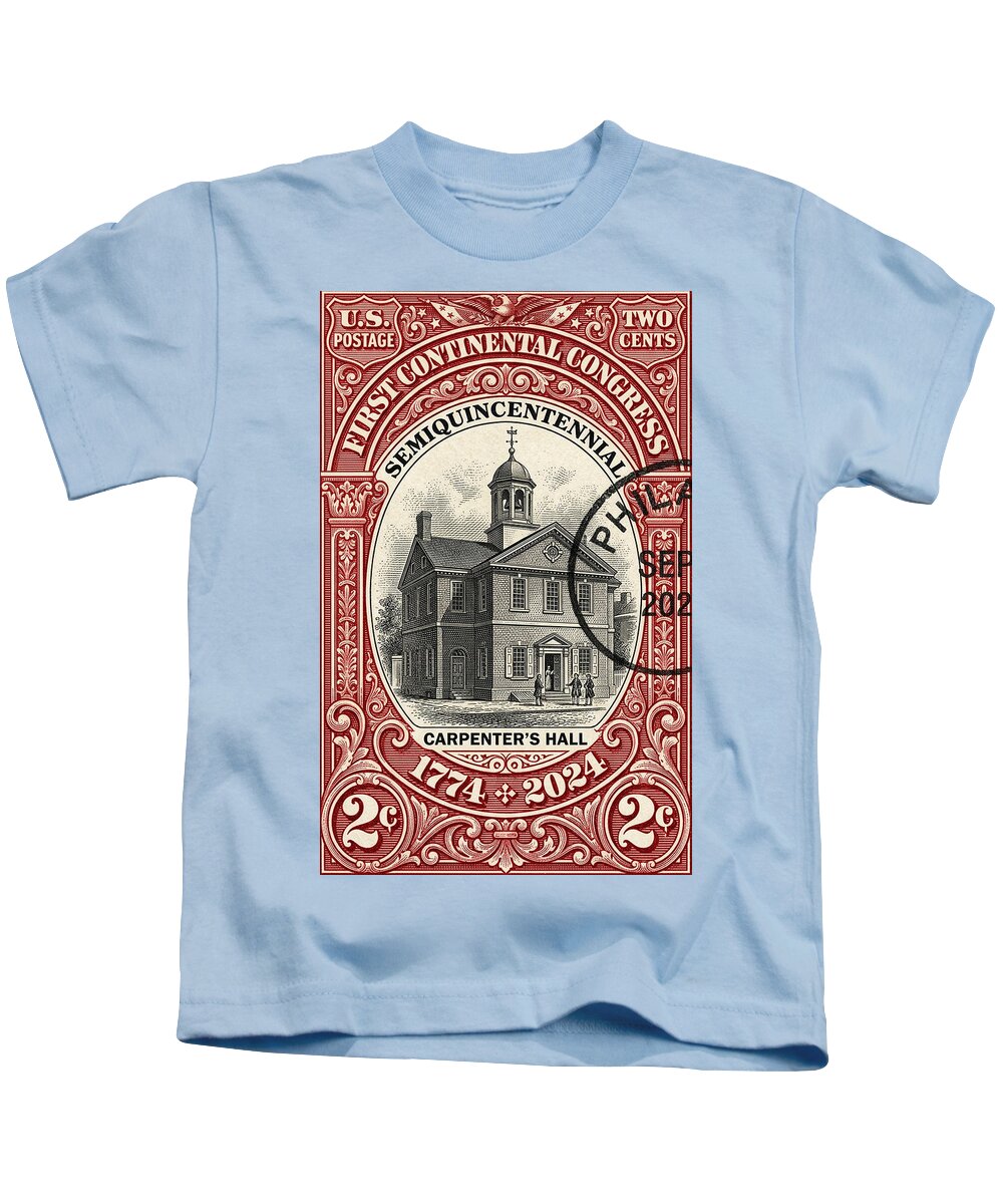 First Continental Congress 2c - Kids T-Shirt