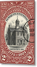First Continental Congress 2c - Metal Print