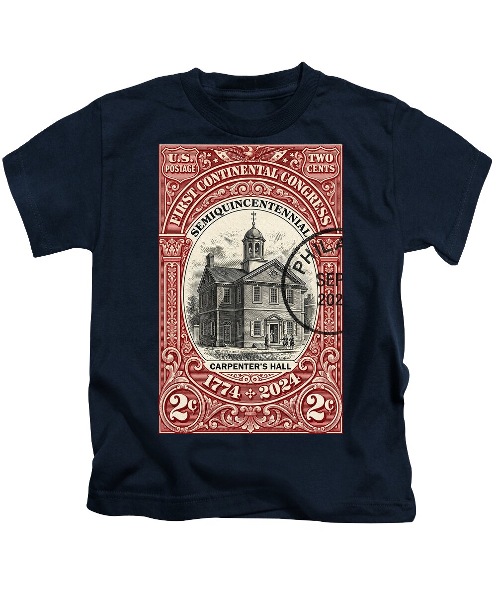First Continental Congress 2c - Kids T-Shirt