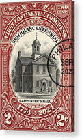 First Continental Congress 2c - Acrylic Print