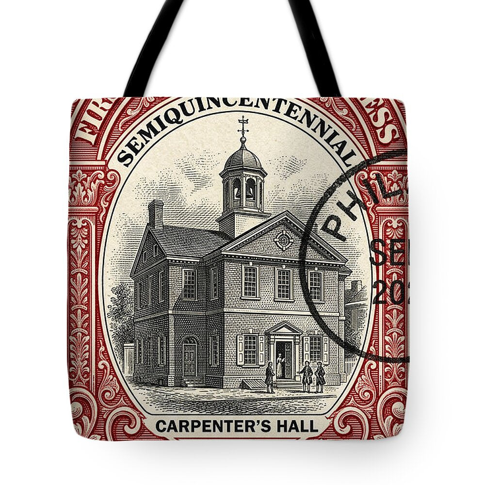 First Continental Congress 2c - Tote Bag