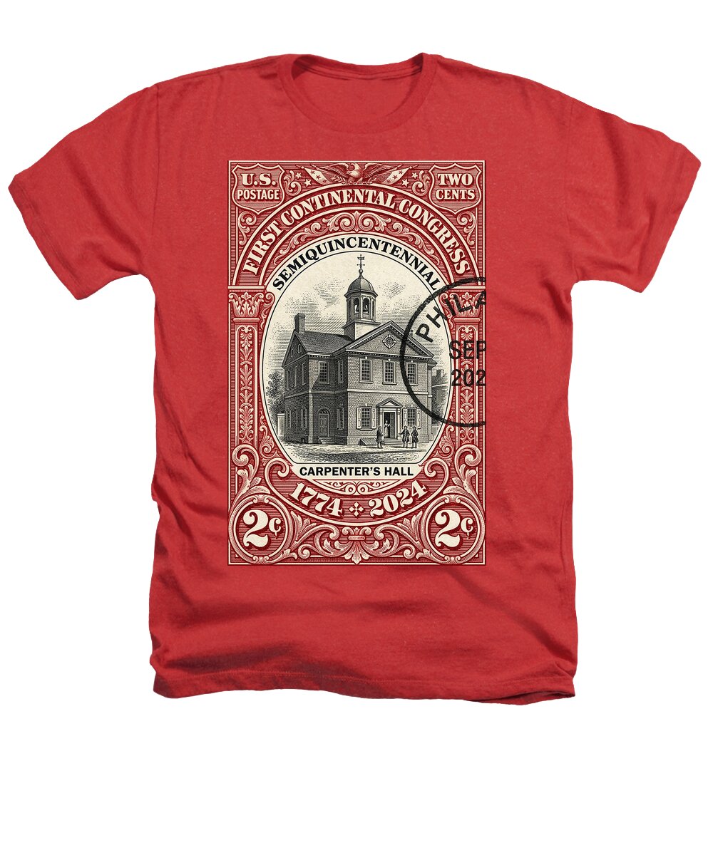 First Continental Congress 2c - Heathers T-Shirt