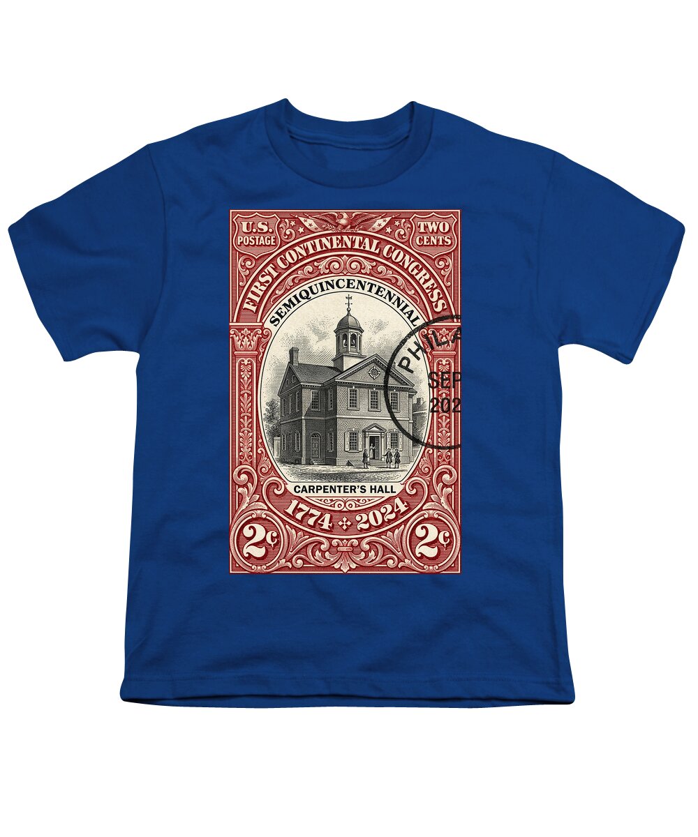 First Continental Congress 2c - Youth T-Shirt