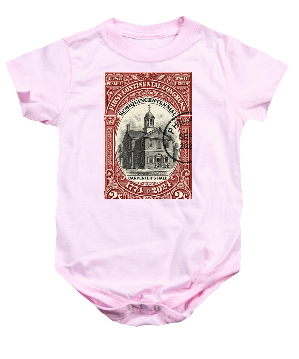 First Continental Congress 2c - Baby One-Piece