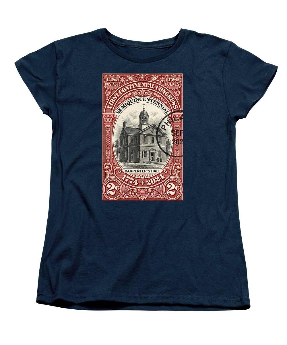 First Continental Congress 2c - Women's T-Shirt (Standard Fit)